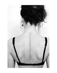 My New Spine Line Tattoo Thanks To Joeyblackwork And Didsontattoos Inked Minimal Line Tattoo Spineline Girl Tattoos Girl Spine Tattoos Line Tattoos