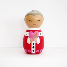 St Valentine Shining Light Doll