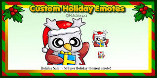 Maybe you would like to learn more about one of these? Ruto Comms Closed On Twitter Delibird Holiday Emote Holiday Emotes Are On Sale Emotes Twitch Twitchemotes Https T Co Kyfjm9bawl Twitter