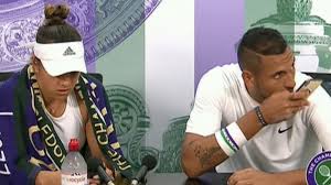 Check spelling or type a new query. Wimbledon 2019 Nick Kyrgios Pub Party Planning After Mixed Doubles Defeat With Desirae Krawczyk Press Conference Video