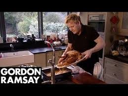 Put the halved onions inside the turkey; Roast Turkey Recipe By Gordon Ramsay El Toro Gourmet Meats