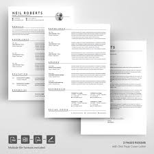 This free balanced resume template features a modern resume design and content suggestions. Clean Resume Template Word Resume Cv Cover Letter Free Resumes Templates Pixelify Net