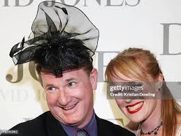 TV personality Katrina Warren and her partner Anthony Darcy arrive at...  News Photo