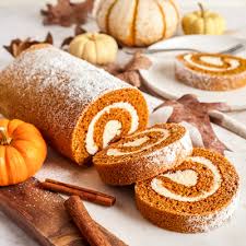 Pumpkin cream cheese roll :d, our friend decided to share this recipe with you @amanda thanks :) ingredients : Libby S Pumpkin Roll Libby S