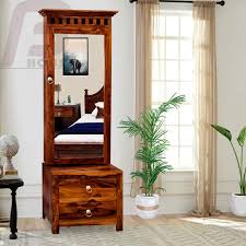 Check spelling or type a new query. Bharat Furnish House Wooden Dressing Table With 2 Drawer Dressing Table Organiser Dressing Table For Living Room Solid Wood Furniture For Home 2 Drawer 2 Shelf 50 45 190cm Natural Wooden Finish Amazon In Furniture