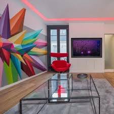 Laurence Cipriani Decoratrice A Coulommiers A Entierement Decore Cette Piece De Vie Haute En Couleur Ciprianilaurence In 2020 Flat Screen Instagram Flatscreen Tv