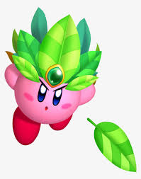 Glossy, matte, and transparent options in various sizes. Kirby Launching Deadly Leaves From His Leaf Crown Leaf Kirby Transparent Png 1000x1000 Free Download On Nicepng