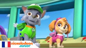 La pat'patrouille s'est aventurée dans une maison hantée ! Paw Patrol La Pat Patrouille Premier Sauvetage En Mer Nickelodeon Junior Youtube