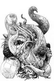 Illustration Monsters Lovecraft H P Lovecraft Monster Art Safdarnama Lovecraftian Monsters Scary Art Lovecraftian Lovecraftian Horror