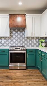 The green pastel paint gives the entire room an updated farmhouse feel. 34 Top Green Kitchen Cabinets Good For Kitchen Get Ideas