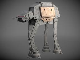 Star Wars At Act Walker 3d Model Ad Wars Star Act Model In 2020 Star Wars War 3d Model