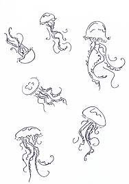 Jellyfish Jellyfish Drawing Jellyfish Art Jellyfish Painting