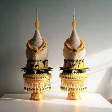 พานพ ม งานฝ ม อ การจ ดดอกไม ดอกไม