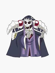 Overlord Ainz Ooal Gown Sticker By Lawliet1568 Redbubble In 2020 Anime Chibi Slayer Anime Tsubasa Reservoir Chronicles