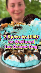 Send this to your ice cream buddy! 7 Spots to check out for National Ice  Cream Day, It’s no secret we are big ice cream fans in The Side Disher  household. Here are 7 spots you could catch us for ...