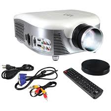 Pyle Home Prjd907 Widescreen 1080p 2 000 Lumen Digital Multimedia Led Projector 2 000 Lumens 1080p Resolution 1 Digital Multimedia Led Projector Projector