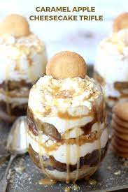Caramel Apple Cheesecake Trifle Recipe Trifle Recipe Fun Desserts Cheesecake Trifle