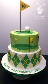 Retirement marks a major milestone in life and should be recognized in a memorable way. Dutch Girls Baking Company Golf Birthday Cakes Golf Themed Cakes Golf Cake