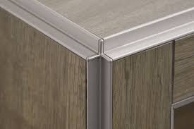 They offer visual interest, edge/corner protection and a means of finishing an exposed tile edge without the need for additional tools such as a polisher. Wall Tile Edge Novocom Top