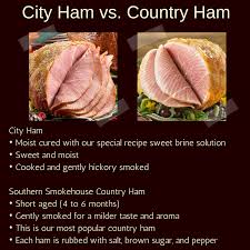 We Like To Refer To Them As City Hams And Country Hams But The Difference Can Be Confusing Here S Something To Special Recipes Hickory Smoked Gourmet Recipes