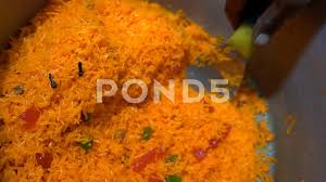 Serving yellow zarda / jorda rice, zarda recipe, sweet dish,. Serving Yellow Zarda Jorda Rice Zarda Stock Video Pond5