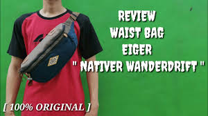 Rp 149.900tas bodypack prodigers original division 4.0 series (eiger). Review Waist Bag Tas Pinggang Eiger Terbaru Youtube