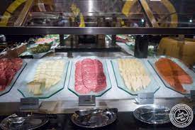 image of gourmet salad bar at fogo de chao brazilian steakhouse in nyc new york brazilian steakhouse gourmet salad food blogger