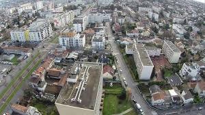 Vitry Sur Seine Ville De Region Parisienne En Vue Aerienne Aerien Photographie Aerienne Ile De France