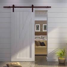 Crown Metalworks Dark Oil Rubbed Bronze Decorative Sliding Door Hardware 12590 The Home De Interior Sliding Barn Doors Barn Doors Sliding Wood Doors Interior