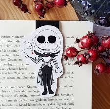 Magnet Bookmark Jack Skellington Inspired By The Etsy Jack Skellington Happy Halloween Witches Nightmare Before Christmas