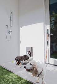 Outdoor dog wash stations are prone to climatic changes, sun, heat, dust, mildew and the like, which affects their visual appeal and durability to a certain are you purchasing the best portable dog wash station for your pets? Dog Washing Station Ideas A Practical Necessity For The Home