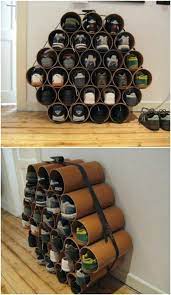 A must for an any closet, the chrome plated shelves allow easy viewing of the items from any angle. 20 Outrageously Simple Diy Shoe Racks And Organizers You Ll Want To Make Today Diy Crafts