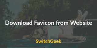 Lo que está escrito aquí: 3 Ways To Download Favicon From Website Switchgeek