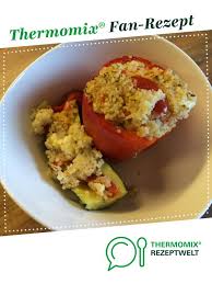 Mit Couscous Gefullte Paprika Und Zucchini Rezept Couscous Gefullte Paprika Rezepte Vegetarische Gerichte
