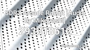 Arcade roblox id codeshow all. Sdr2 Arcade Rabbit Audio By Mikayashi Roblox Id Roblox Music Codes