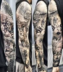 Kuvahaun Tulos Haulle Forest Animal Tattoo Nature Tattoo Sleeve Sleeve Tattoos Full Sleeve Tattoos
