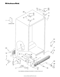 Wiring diagram for kitchenaid ice maker pages: Kitchenaid Ksrk25fvbl Parts Diagram