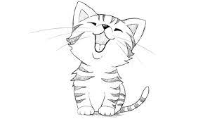 Dessin animé mignon chat et shell vetcor. Epingle Sur Art