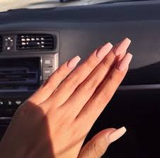 As you can see, the flowers look amazing with the clear base and some nails feature pink and purple ombre art and the other nails are clear with a gold and silver foil design. Nails Colour Coffin Shape Nude Nails Nail Art Designs Ideas Easy Tips Pictures
