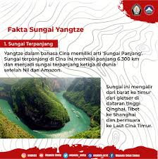 Sedangkan ukuran panjang sungai merupakan bukti terbentuknya sebuah proses alami. Wapeala Undip Semarang On Twitter Sungai Yangtze Menjadi Sungai Terpanjang Yang Ada Di Cina Dan Menjadi Sungai Kebanggaan Milik Cina Sungai Ini Mempunyai Panjang Mencapai 6 300 Km Dan Masuk Dlm Sungai Terpanjang