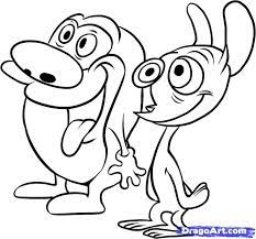 Nickelodeon the splat 90s coloring book rugrats ren & stimpy hey arnold! Dibujos Para Colorear De Ren Y Stimpy Y Doug Taringa Az Dibujos Para Colorear Dibujos Para Colorear Paginas Para Colorear Ren Y Stimpy