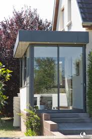 Resultat De Recherche D Images Pour Sas Entree Verriere Glass Porch House Entrance Flat Roof