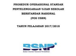 Download Pos Ujian Sekolah Berstandar Nasional Usbn Tahun 2017 2018 Sudut Baca