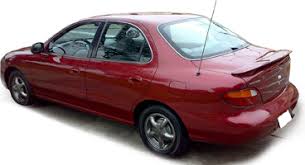 Image result for Cardinal Red 1999 Elantra