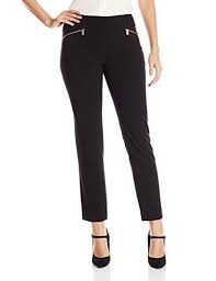 Calvin Klein Women S Slim Suiting Pant With Zipper Black 12 Pants Women Fashion Pants For Women Calvin Klein Women