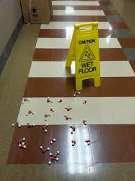 Caution Wet Floor Prank From The Manchester University Chemistry Department Onlymanchester Nerd Jokes Science Jokes Nerd Humor