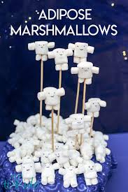 Mirror (something like this would be perfect). Easy Adipose Marshmallow Treats Tutorial From The Doctor Who Party Tikkido Com