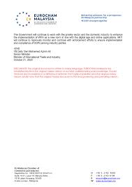 With extensive support from eurocham malaysia automotive committee! Eurocham Malaysia On Twitter Updates Ministry Of International Trade Industry Mitimalaysia Has Released Its Latest Media Release Economic Sector Recommended To Improve Practice Of Working From Home For Management And
