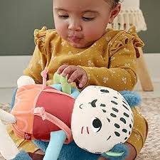 Fisher-Price Baby Sensory Toy Planet Friends Spotting Fun Snow Leopard for  Newborns Ages 3+ Months, Made of 95% Recycled Plastic and FSC Certified  Packaging, HKD64 : Amazon.co.uk: PC & Video Games