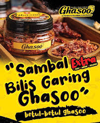 Kira ini versi express lah. Sambal Bilis Garing Ghasoo